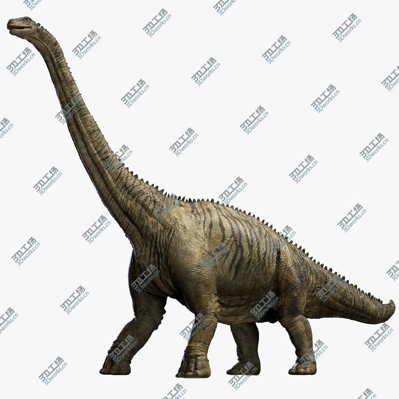 images/goods_img/2021040235/3D brontosaurus 3D (Rigged) model/1.jpg